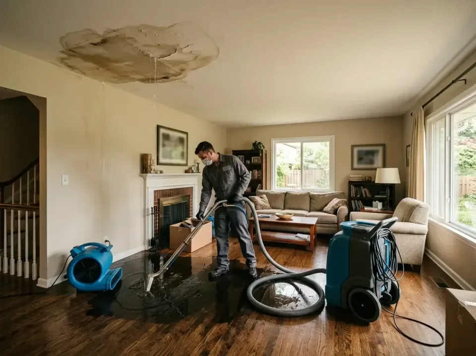 attic-pipe-burst-ceiling-drip-008 — frequently asked questions, Water Damage Restoration & Carpet Care in Greenville, WI